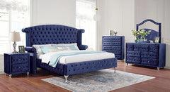 Alzire Black & Blue Mirror
