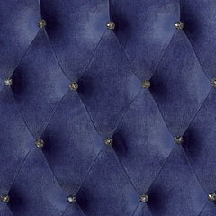 ALZIR Cal.King, E.King, & Queen Bed, Blue